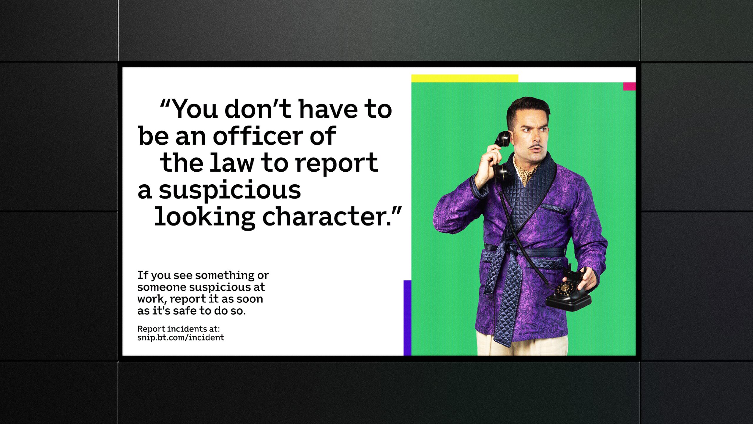 BT Secure Sense Poster