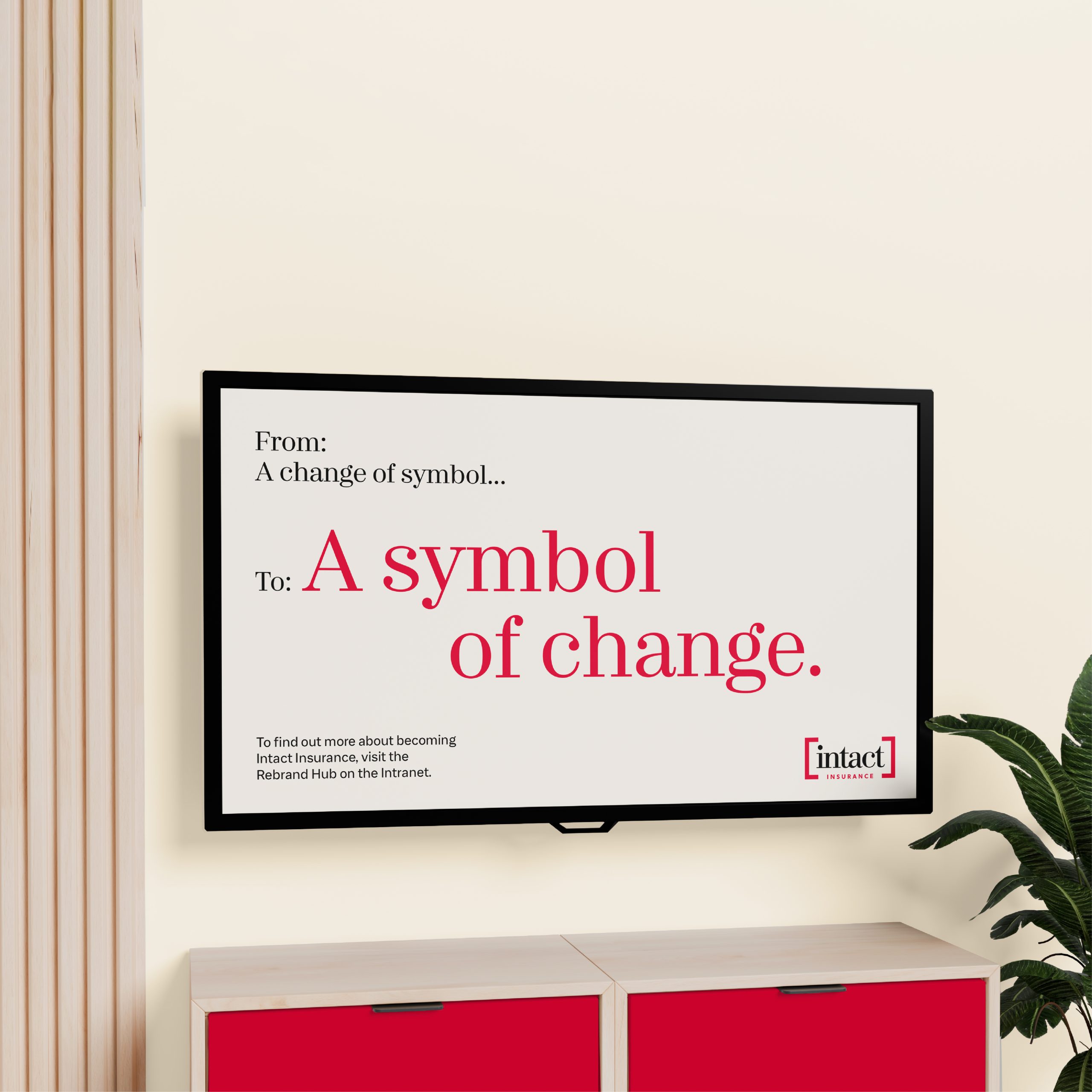 Intact Insurance Digital Screen