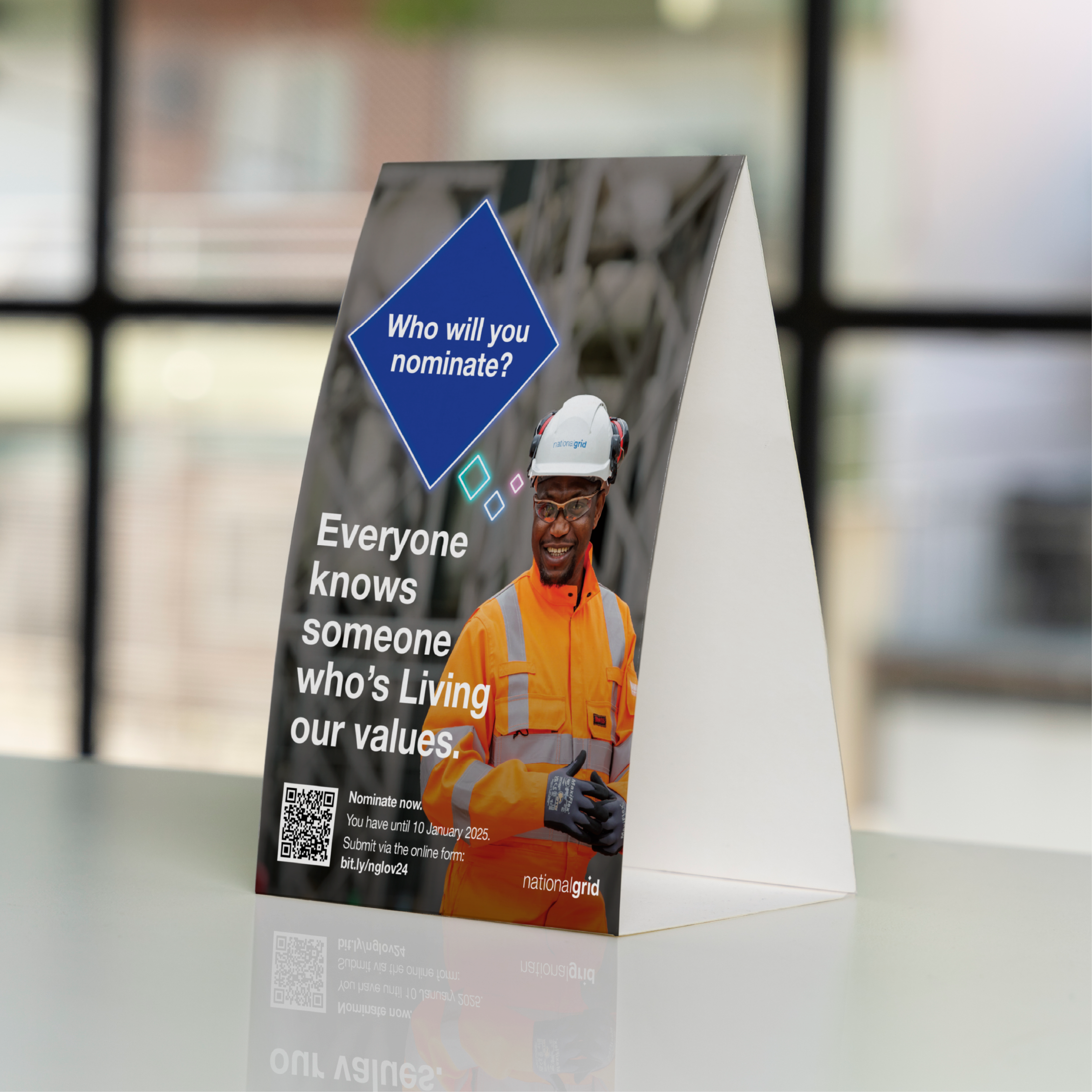 National Grid Table Topper