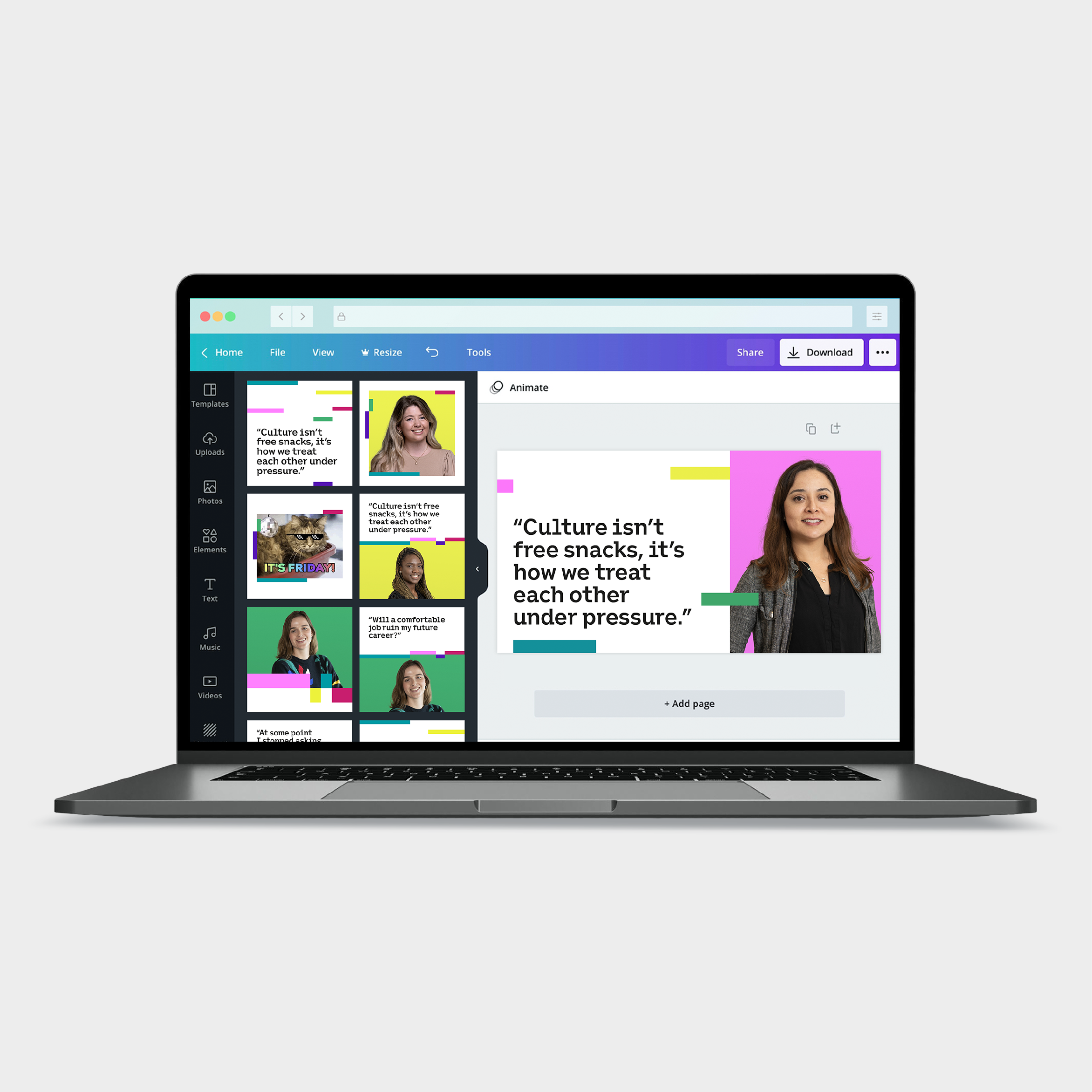 BT Viva Launch Canvas