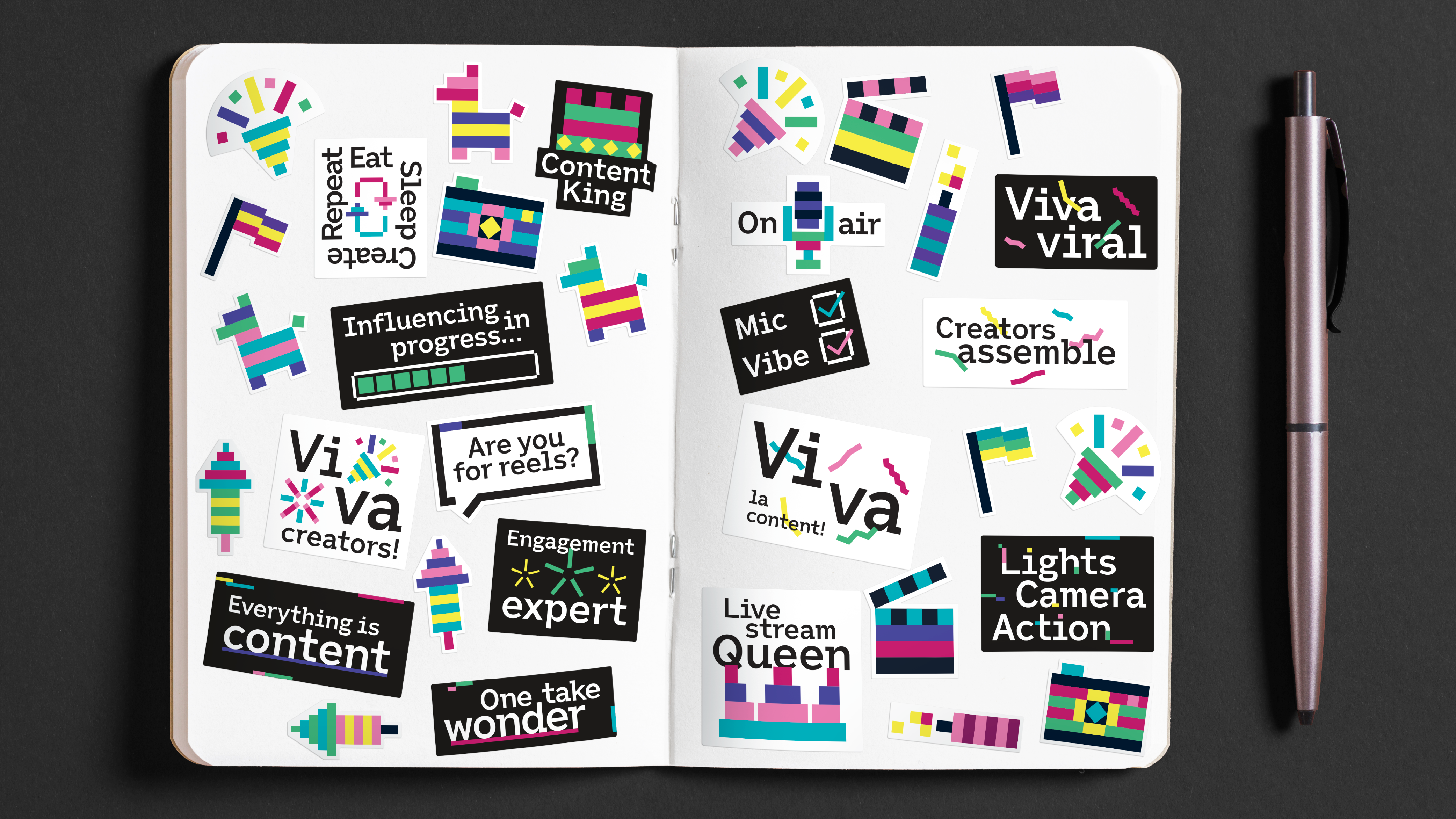 BT Viva Stickers